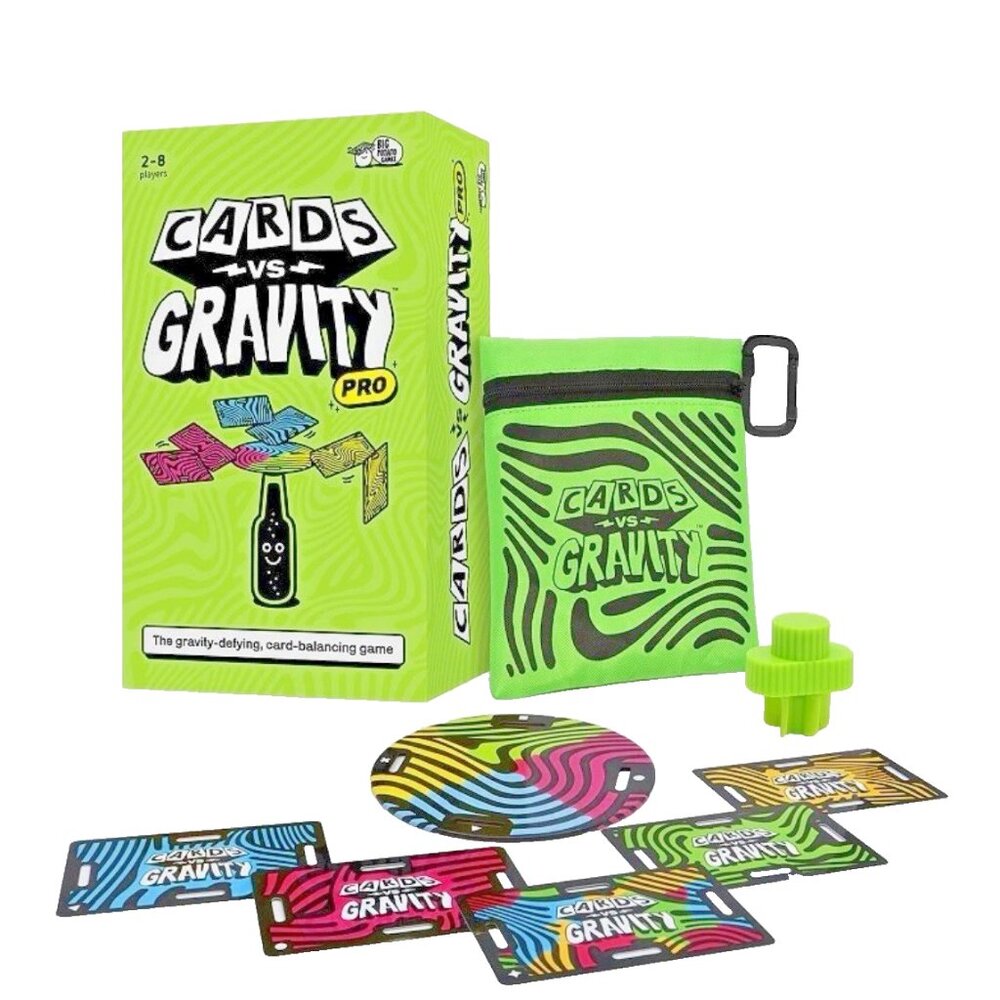 New & Sealed Cards vs. Gravity Pro The Gravity Defying Card Balancing Game